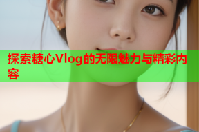 探索糖心Vlog的无限魅力与精彩内容