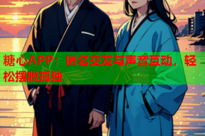 糖心APP：匿名交友与声音互动，轻松摆脱孤独