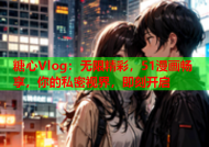 糖心Vlog：无限精彩，51漫画畅享，你的私密视界，即刻开启