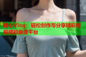 糖心Vlog：轻松创作与分享精彩短视频的最佳平台