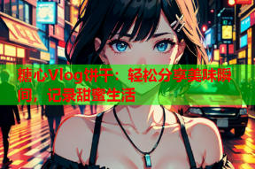 糖心Vlog饼干：轻松分享美味瞬间，记录甜蜜生活