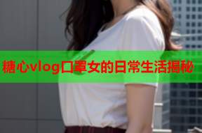 糖心vlog口罩女的日常生活揭秘