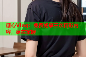 糖心Vlog：免费畅享三次精彩内容，尽在掌握