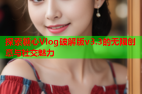 探索糖心Vlog破解版v3.3的无限创意与社交魅力