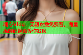 糖心Vlog：无限次数免费看，海量高颜值视频等你发现