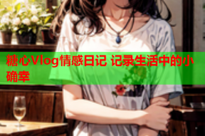 糖心Vlog情感日记 记录生活中的小确幸