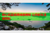 糖心精品视频线路揭秘 让你的生活更精彩