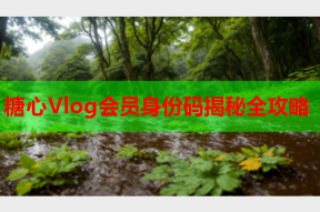 糖心Vlog会员身份码揭秘全攻略