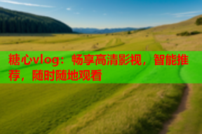 糖心vlog：畅享高清影视，智能推荐，随时随地观看