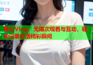 糖心Vlog：无限次观看与互动，轻松记录生活精彩瞬间