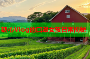 糖心Vlog的口罩女孩日常揭秘