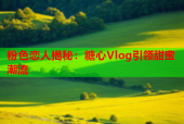 粉色恋人揭秘：糖心Vlog引领甜蜜潮流