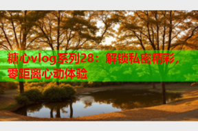糖心vlog系列28：解锁私密精彩，零距离心动体验