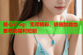 糖心Vlog：无尽精彩，转圈加载也要看的福利短剧