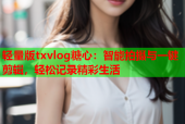 轻量版txvlog糖心：智能拍摄与一键剪辑，轻松记录精彩生活