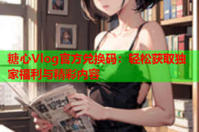 糖心Vlog官方兑换码：轻松获取独家福利与精彩内容