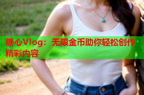 糖心Vlog：无限金币助你轻松创作精彩内容
