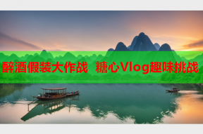 醉酒假装大作战 糖心Vlog趣味挑战