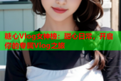 糖心Vlog女神榜：甜心日常，开启你的专属Vlog之旅