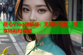 糖心Vlog破解版：无限制观看，尽享精彩短视频