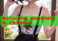 糖心Vlog福利版：轻松分享精彩瞬间，记录生活每一刻