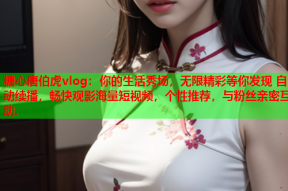 糖心唐伯虎vlog：你的生活秀场，无限精彩等你发现 自动续播，畅快观影海量短视频，个性推荐，与粉丝亲密互动.