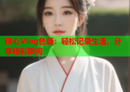 糖心Vlog色版：轻松记录生活，分享精彩瞬间