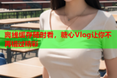 离线缓存随时看，糖心Vlog让你不再错过精彩