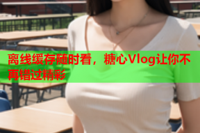 离线缓存随时看，糖心Vlog让你不再错过精彩