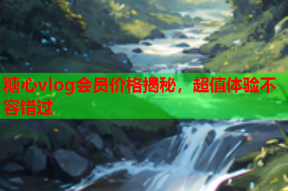 糖心vlog会员价格揭秘，超值体验不容错过