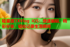 轻量版TXVlog iOS：快速编辑，精彩分享，轻松记录生活瞬间