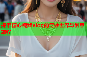 探索糖心视频vlog的奇妙世界与创意旅程
