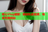 糖心Vlog破解：解锁私密视频，畅享无限精彩