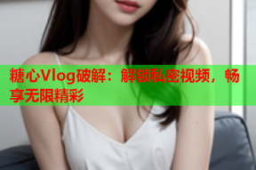 糖心Vlog破解：解锁私密视频，畅享无限精彩