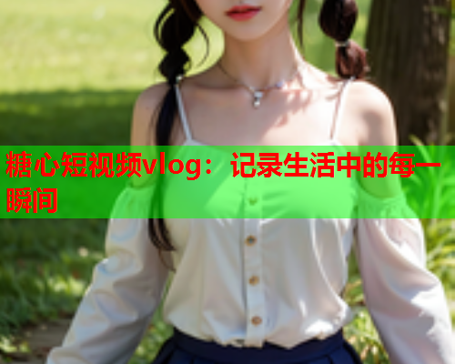 糖心短视频vlog：记录生活中的每一瞬间  第1张