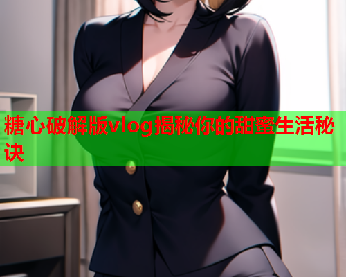 糖心破解版vlog揭秘你的甜蜜生活秘诀  第1张