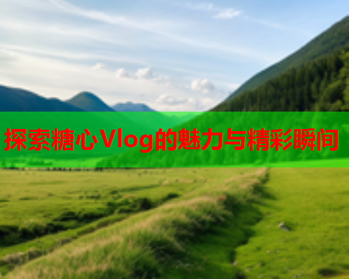 探索糖心Vlog的魅力与精彩瞬间 第1张 探索糖心Vlog的魅力与精彩瞬间 第1张