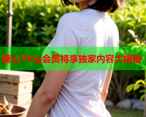糖心Vlog会员特享独家内容大揭秘  第1张