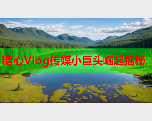糖心Vlog传媒小巨头崛起揭秘  第2张