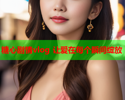 糖心剧情vlog 让爱在每个瞬间绽放  第1张