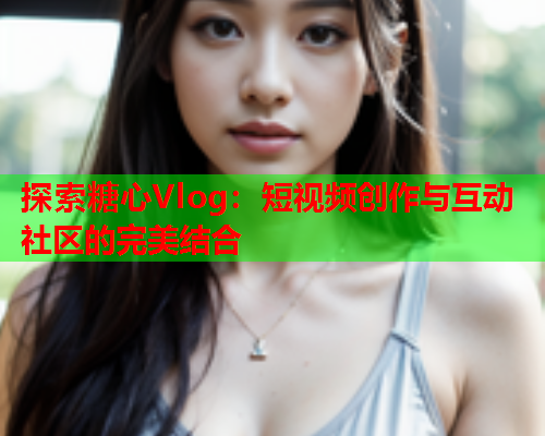 探索糖心Vlog：短视频创作与互动社区的完美结合  第2张