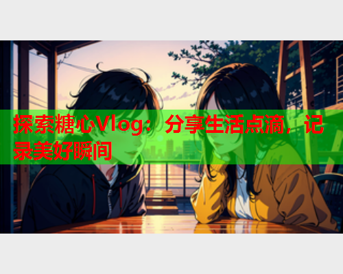 探索糖心Vlog：分享生活点滴，记录美好瞬间  第1张