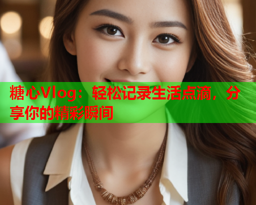 糖心Vlog：轻松记录生活点滴，分享你的精彩瞬间  第1张