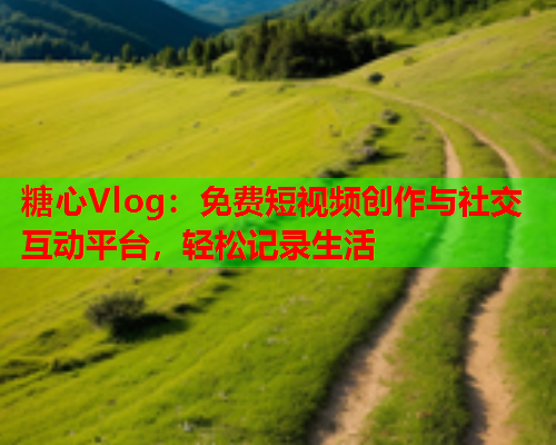 糖心Vlog：免费短视频创作与社交互动平台，轻松记录生活  第1张