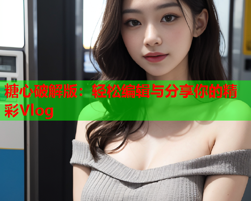 糖心破解版：轻松编辑与分享你的精彩Vlog  第1张
