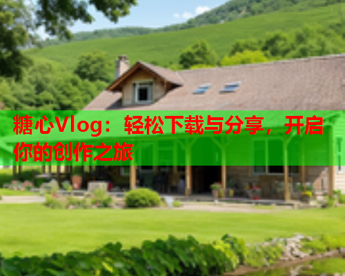 糖心Vlog：轻松下载与分享，开启你的创作之旅  第1张