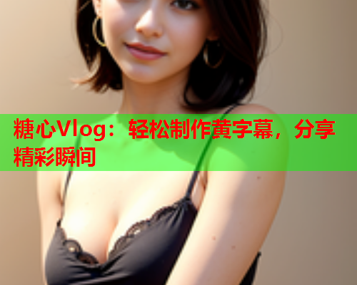 糖心Vlog：轻松制作黄字幕，分享精彩瞬间  第2张