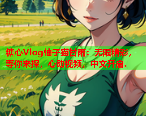 糖心Vlog柚子猫甘雨：无限精彩，等你来探，心动视频，中文开启.  第1张