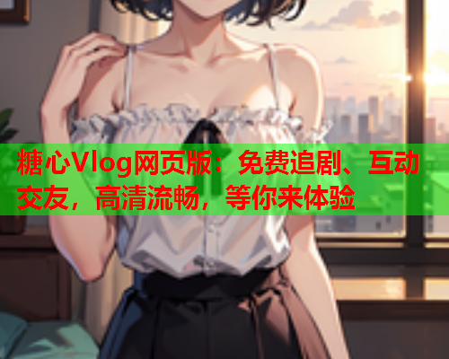 糖心Vlog网页版：免费追剧、互动交友，高清流畅，等你来体验  第1张