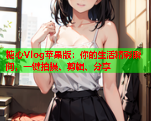 糖心Vlog苹果版：你的生活精彩瞬间，一键拍摄、剪辑、分享  第1张